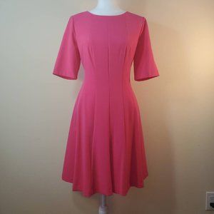 Jessica Howard Pink Flared Dress - Size 12